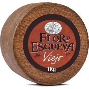 Flor de Esgueva Queso Viejo de Oveja Mini Madurado en Corteza Natural 1 Kg Aprox Delicioso y Auténtico para Amantes del Sabor